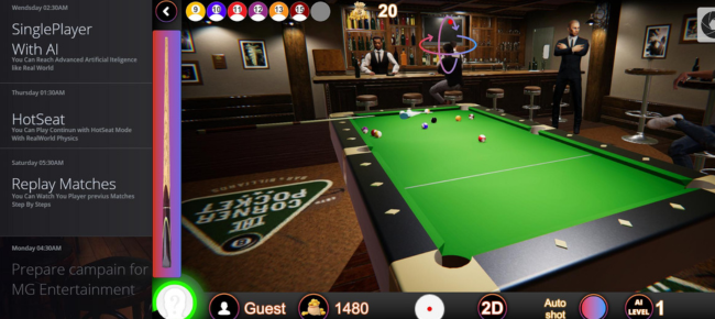 PoolMaster 8 Ball Billiard 3D